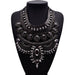 Wholesale crystal alloy necklace JDC-NE-JQ127 NECKLACE 佳琪 Mineral black Wholesale Jewelry JoyasDeChina Joyas De China