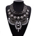 Wholesale crystal alloy necklace JDC-NE-JQ127 NECKLACE 佳琪 Rob black Wholesale Jewelry JoyasDeChina Joyas De China