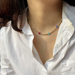 Wholesale Crystal Beaded Alloy Necklace JDC-NE-YF207 Necklaces 友菲 Wholesale Jewelry JoyasDeChina Joyas De China