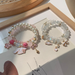 Wholesale crystal beaded pearl bracelet JDC-BT-W209 Bracelet JoyasDeChina Wholesale Jewelry JoyasDeChina Joyas De China