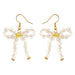 Wholesale Crystal Beads Acrylic Earrings JDC-ES-JQ166 Earrings JoyasDeChina white Wholesale Jewelry JoyasDeChina Joyas De China