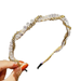 Wholesale crystal chain hair hoop JDC-HD-GSHX032 Headband JoyasDeChina Wholesale Jewelry JoyasDeChina Joyas De China