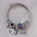 Wholesale crystal cute cat metal bracelet JDC-BT-GSXINY058 bracelet JoyasDeChina Blue cat Wholesale Jewelry JoyasDeChina Joyas De China