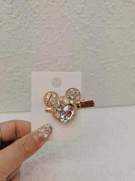 Wholesale Crystal DuckBill Pick rhinestone hairpin (F)JDC-HC-ZhuoM001 Hair Clips 卓美 A Wholesale Jewelry JoyasDeChina Joyas De China