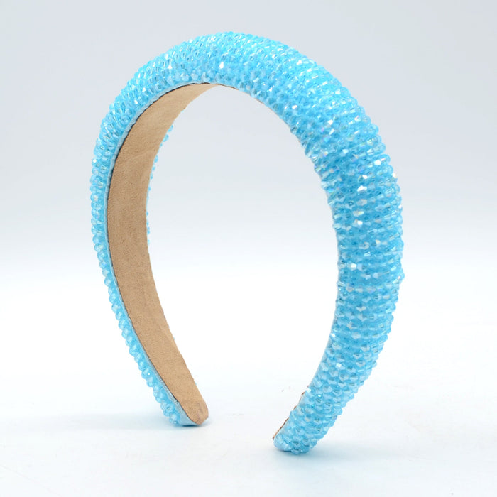Wholesale crystal fabric sponge headband JDC-HD-Yul062 Headband 雨灵 Wholesale Jewelry JoyasDeChina Joyas De China