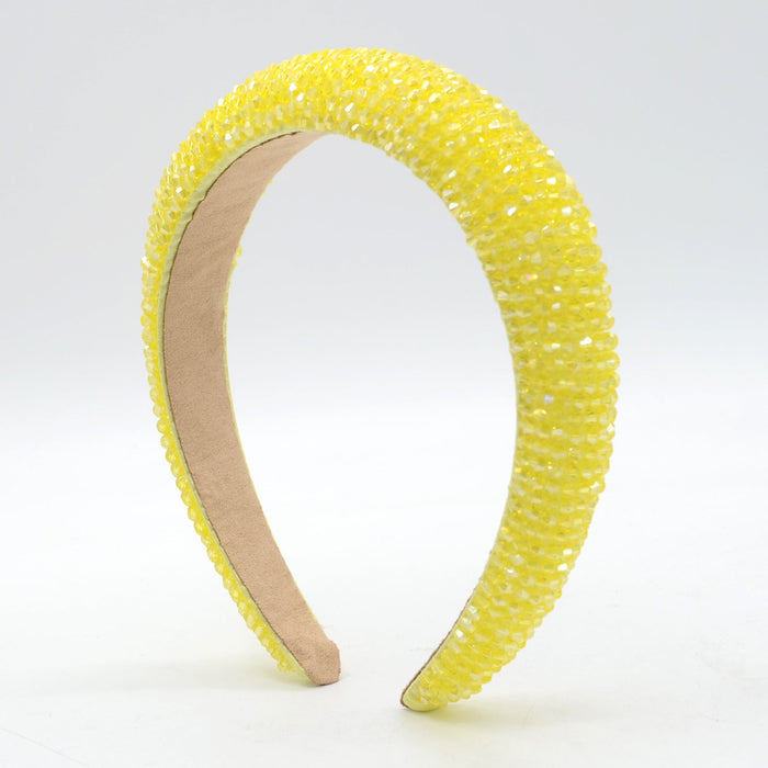 Wholesale crystal fabric sponge headband JDC-HD-Yul062 Headband 雨灵 Wholesale Jewelry JoyasDeChina Joyas De China
