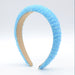 Wholesale crystal flannel headband JDC-HD-Yul031 Headband 雨灵 blue Wholesale Jewelry JoyasDeChina Joyas De China