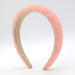 Wholesale crystal flannel headband JDC-HD-Yul031 Headband 雨灵 pink Wholesale Jewelry JoyasDeChina Joyas De China