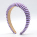 Wholesale crystal flannel headband JDC-HD-Yul031 Headband 雨灵 purple Wholesale Jewelry JoyasDeChina Joyas De China