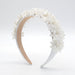 Wholesale crystal flannel headband JDC-HD-Yul084 Headband 雨灵 white Wholesale Jewelry JoyasDeChina Joyas De China