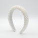 Wholesale crystal flannel sponge headband JDC-HD-Yul088 Headband 雨灵 white Wholesale Jewelry JoyasDeChina Joyas De China