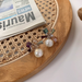 Wholesale crystal flower pearl earrings JDC-ES-W349 Earrings JoyasDeChina Wholesale Jewelry JoyasDeChina Joyas De China