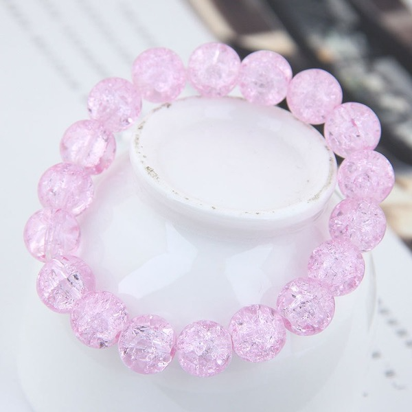Bulk Jewelry Wholesale crystal glass ball beads bracelet JDC-BT-wy080 Wholesale factory from China YIWU China