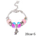 Wholesale crystal metal soft pottery diy beaded children's bracelet JDC-BT-WeiY001 Bracelet 唯雅 color 20+5cm Wholesale Jewelry JoyasDeChina Joyas De China