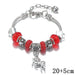Wholesale crystal metal soft pottery diy beaded children's bracelet JDC-BT-WeiY001 Bracelet 唯雅 red 20+5cm Wholesale Jewelry JoyasDeChina Joyas De China
