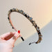 Wholesale crystal rhinestone hair band JDC-HD-CR001 Headband 楚柔 Wholesale Jewelry JoyasDeChina Joyas De China