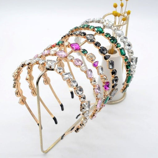 Wholesale crystal rhinestone headband JDC-HD-Yul002 Headband 雨灵 Wholesale Jewelry JoyasDeChina Joyas De China