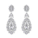 Wholesale Crystal Silver Earrings JDC-ES-AS058 Earrings 翱?N Sliver Wholesale Jewelry JoyasDeChina Joyas De China