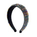 Wholesale crystal sponge flannel headband JDC-HD-Yul056 Headband 雨灵 Wholesale Jewelry JoyasDeChina Joyas De China