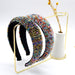Wholesale crystal sponge flannel headband JDC-HD-Yul056 Headband 雨灵 Wholesale Jewelry JoyasDeChina Joyas De China