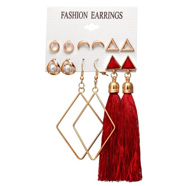 Wholesale crystal Tassel earrings JDC-ES-F617 Earrings 韩之尚 Wholesale Jewelry JoyasDeChina Joyas De China