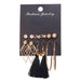 Wholesale crystal Tassel earrings JDC-ES-F617 Earrings 韩之尚 B09-03-11 alloy Wholesale Jewelry JoyasDeChina Joyas De China
