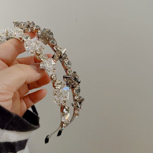 Wholesale Crystal Vintage Hair Band Card JDC-HD-QQ001 Headband 谦谦 Wholesale Jewelry JoyasDeChina Joyas De China