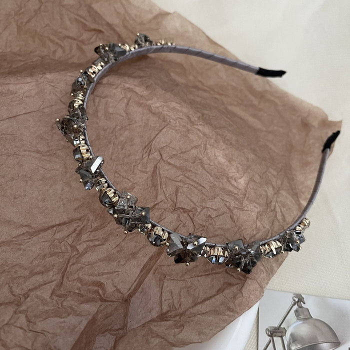 Wholesale Crystal Vintage Hair Band Card JDC-HD-QQ001 Headband 谦谦 Wholesale Jewelry JoyasDeChina Joyas De China