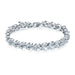 Wholesale crystal zircon wicker leaf rice grain bracelet MOQ≥2 JDC-BT-Kas005 Bracelet 卡诗 1 17 MOQ2 Wholesale Jewelry JoyasDeChina Joyas De China