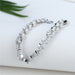 Wholesale crystal zircon wicker leaf rice grain bracelet MOQ≥2 JDC-BT-Kas005 Bracelet 卡诗 Wholesale Jewelry JoyasDeChina Joyas De China