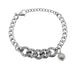 Wholesale Cuban Diamond Pearl Titanium Steel Couple Bracelet JDC-BT-JiuB004 Bracelet 玖柏 17CM+5CM Wholesale Jewelry JoyasDeChina Joyas De China