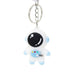 Wholesale cute astronaut plastic keychains JDC-KC-HTU019 Keychains 哈图 Circle blue single Wholesale Jewelry JoyasDeChina Joyas De China