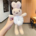 Wholesale cute bear hug Plush hair circle JDC-HS-i301 Hair Scrunchies JoyasDeChina 9# white plush bear Wholesale Jewelry JoyasDeChina Joyas De China