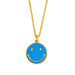Bulk Jewelry Wholesale cute candy color drip oil round brand smiley face necklaces JDC-NE-AS278 Wholesale factory from China YIWU China