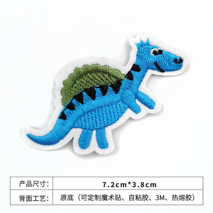 Wholesale cute cartoon dinosaur embroidery cloth paste embroidery JDC-ER-XF022 embroidery JoyasDeChina Dinosaur 3 Wholesale Jewelry JoyasDeChina Joyas De China