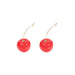 Wholesale Cute Cherry Metal Earrings JDC-ES-GSMDD016 Earrings 萌豆豆 Wholesale Jewelry JoyasDeChina Joyas De China