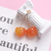 Wholesale Cute Cherry Metal Earrings JDC-ES-GSMDD016 Earrings 萌豆豆 E2330 yellow Wholesale Jewelry JoyasDeChina Joyas De China