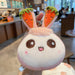 Wholesale Cute rabbit plush keychain Cotton wool JDC-KC-JG057 Keychains 金葛 pink Bagged Wholesale Jewelry JoyasDeChina Joyas De China