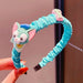 Wholesale cute star dailu cartoon hairpins and headbands JDC-HD-i102 Headband JoyasDeChina 8# Tony cat + pink letters Wholesale Jewelry JoyasDeChina Joyas De China