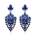 Wholesale cutout crystal tassel earrings JDC-ES-GSDB037 Earrings 丹比华比 Wholesale Jewelry JoyasDeChina Joyas De China