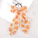 Bulk Jewelry Wholesale daisy bow Hair Scrunchies JDC-HS-K035 Wholesale factory from China YIWU China