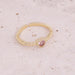 Wholesale daisy moon love ring set copper micro-set zircon female ring JDC-RS-Bingm007 Rings 冰萌 2# Opening adjustable Wholesale Jewelry JoyasDeChina Joyas De China
