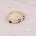 Wholesale daisy moon love ring set copper micro-set zircon female ring JDC-RS-Bingm007 Rings 冰萌 3# Opening adjustable Wholesale Jewelry JoyasDeChina Joyas De China