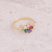 Wholesale daisy moon love ring set copper micro-set zircon female ring JDC-RS-Bingm007 Rings 冰萌 5# Opening adjustable Wholesale Jewelry JoyasDeChina Joyas De China