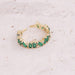 Wholesale Daisy Star Love Butterfly Ring Set Copper Micro Inlaid Zircon Women's Ring JDC-RS-Bingm009 Rings 冰萌 5# adjustable opening Wholesale Jewelry JoyasDeChina Joyas De China