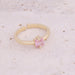 Wholesale Daisy Star Love Butterfly Ring Set Copper Micro Inlaid Zircon Women's Ring JDC-RS-Bingm009 Rings 冰萌 6# adjustable opening Wholesale Jewelry JoyasDeChina Joyas De China