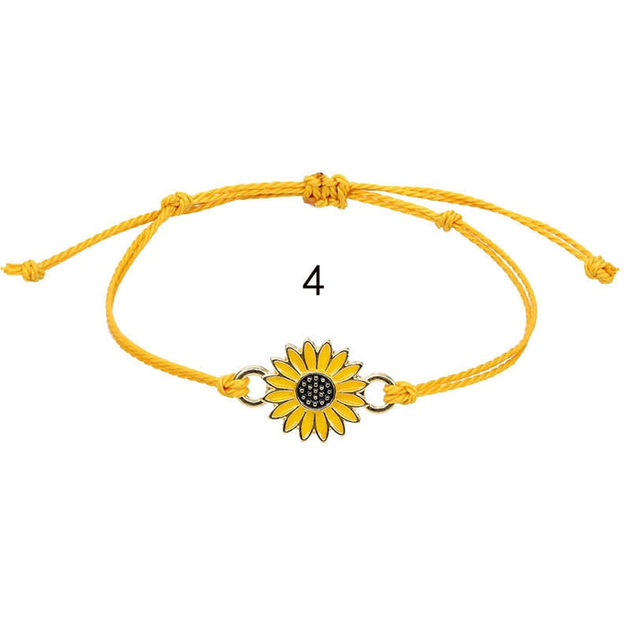 Wholesale Daisy Wax Line Braided Bracelet JDC-BT-Yiye006 Bracelet 益烨 4 Wholesale Jewelry JoyasDeChina Joyas De China