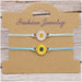 Wholesale Daisy Wax Line Braided Bracelet JDC-BT-Yiye006 Bracelet 益烨 Wholesale Jewelry JoyasDeChina Joyas De China