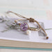 Wholesale dandelion Crystal Bracelet JDC-BT-YXH001 Bracelet JoyasDeChina Purple Lace- Wholesale Jewelry JoyasDeChina Joyas De China