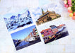 Wholesale Danish scenery single copper card postcards 15 pieces/bag MOQ≥5 JDC-GC-Hengm002 Greeting Card 恒美 Wholesale Jewelry JoyasDeChina Joyas De China